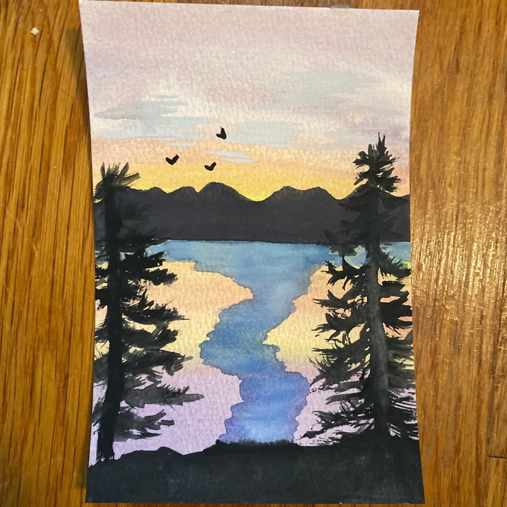 Water color painting